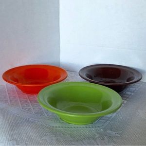 Solid Color Melamine Cereal Bowls